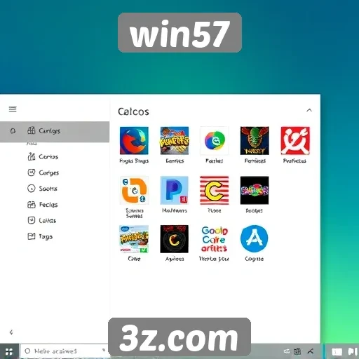 Interface do site win57 melhora a experiência do usuário